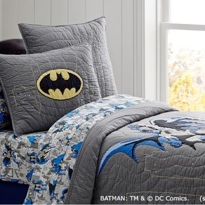 Pottery Barn Kids Batman Quilt - full